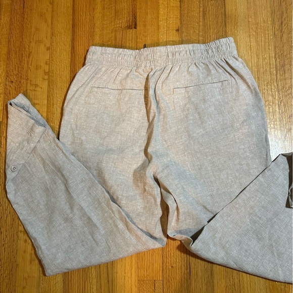 Orvis Relaxed Fit Linen blended Pull On Pants Womens Size 10 (a3 - Picture 4 of 11